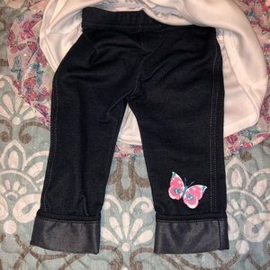 Little Lass Matching Sets - Butterfly 2-piece outfit size 2T NWT Little Lass Matching Sets - Butterfly 2-piece outfit size 2T NWT